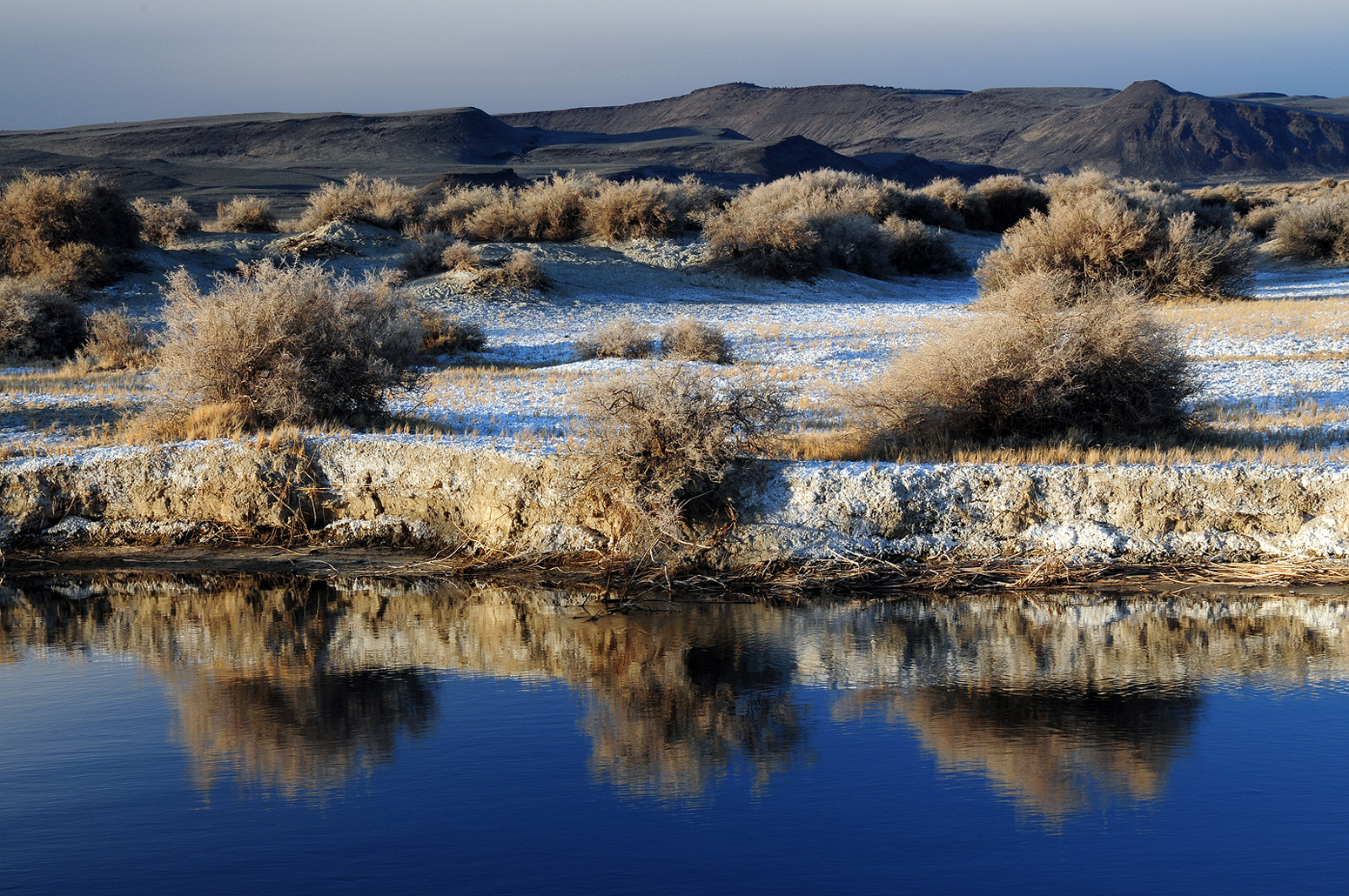 Evening Reflections at Summer Lake, Oregon Shutterbug